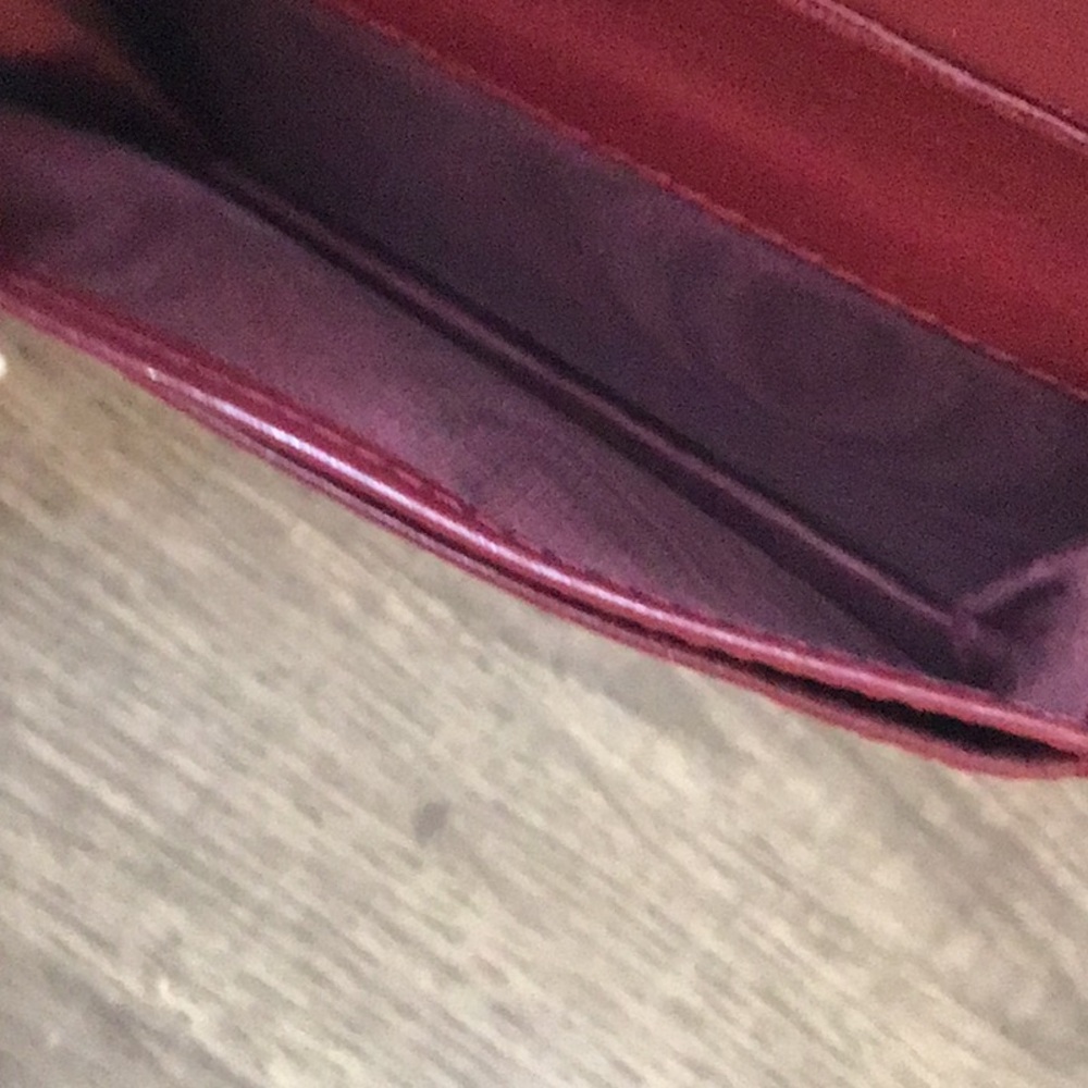 Dior Burgundy Red Card Holder with Box - Picture 8 of 16